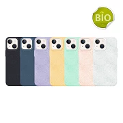Boîtier en silicone biologique Traces biodégradables et végétales pour iPhone 13 6-Colors