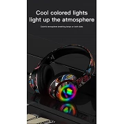 Auriculares Diadema Inalámbricos DeepBass R9 RGB – IBAO