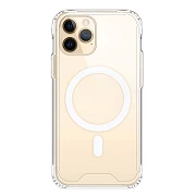 Caso transparente PREMIUM com MagSafe para iPhone 12/12 Pro