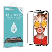 Full Glue Cristal temperado 11D Premium iPhone XR / 11 protetor de tela preta curva