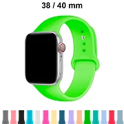 Silicone Strap Colors Apple Watch 38 / 40 mm