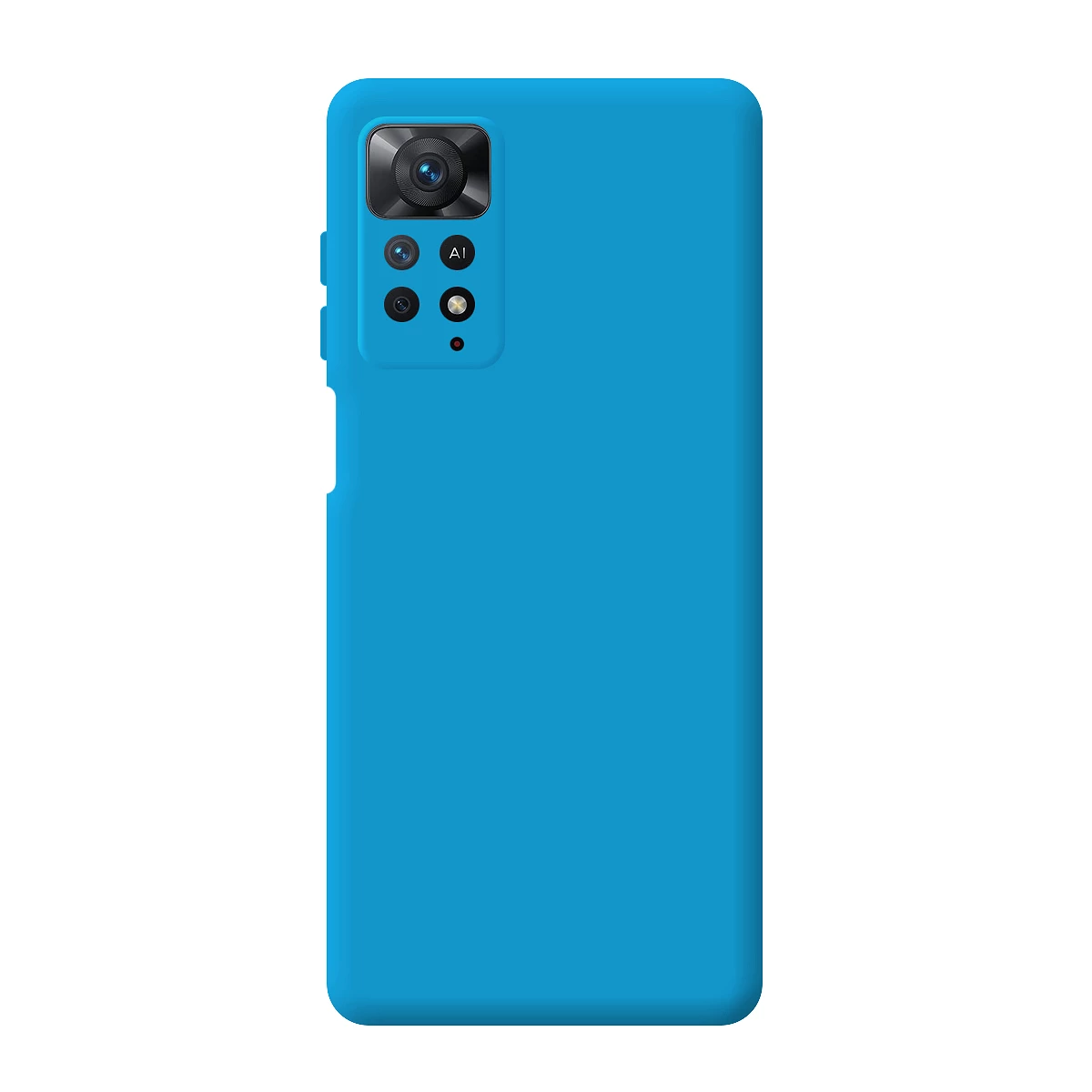 Funda Silicona Líquida Ultra Suave para Xiaomi Redmi Note 11 / 11S color  Morada