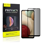 Cristallo temprato Privacy Samsung A12 Screen Protector 5D curvo