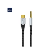 Cable Audio Tipo-C a Jack YP03 Negro