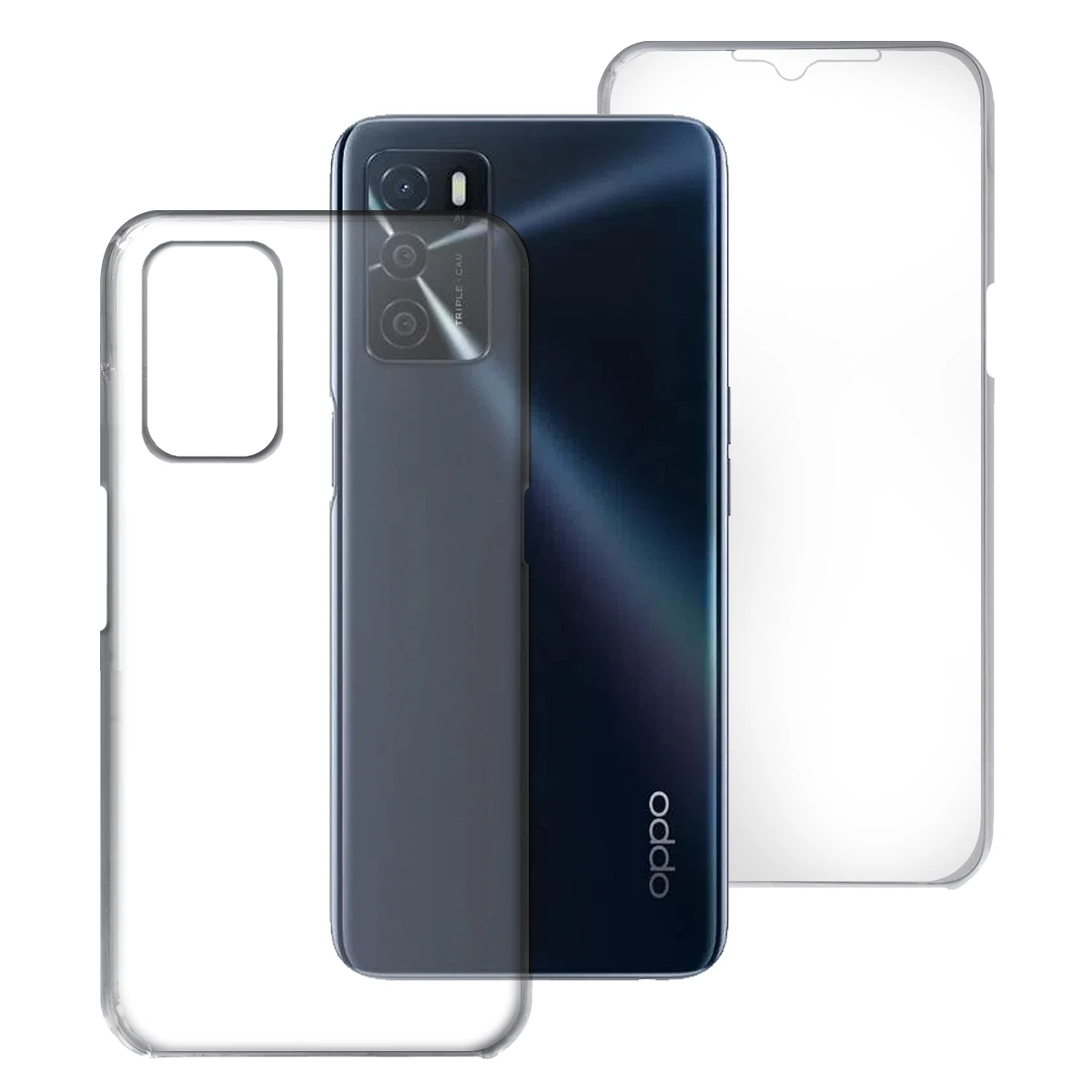 Cool Funda Silicona Azul para Oppo A16 / A16s / A54s