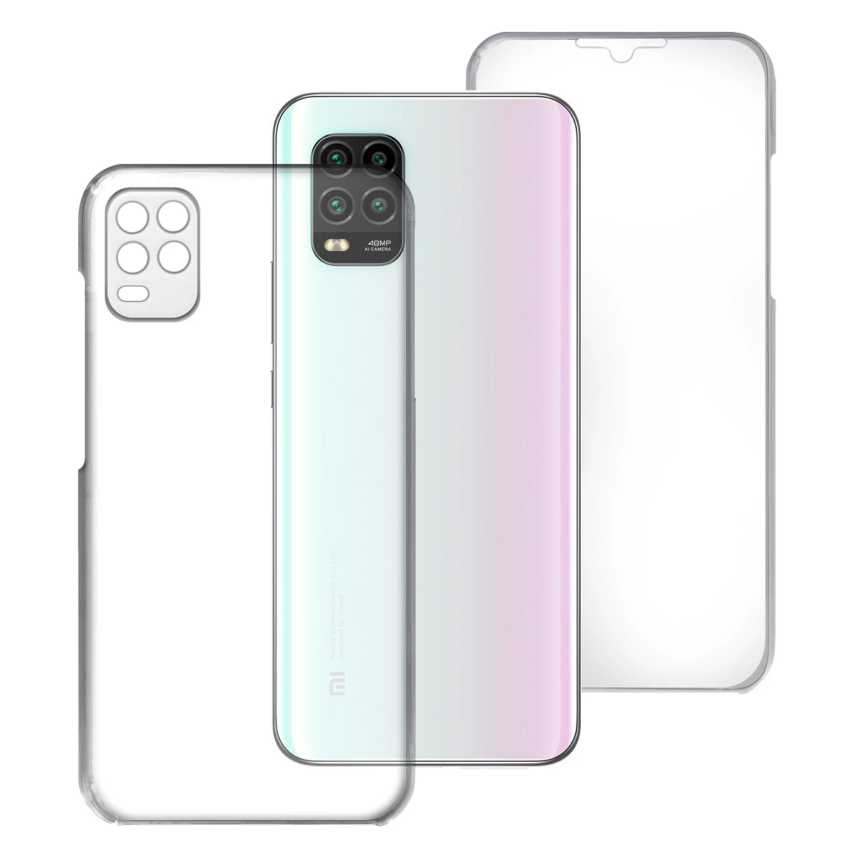 Funda suave con Cordón Xiaomi Mi 10 lite 7-Colores