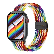 WIWU Nylon Strap for Apple Watch 38/40/41 mm Rainbow