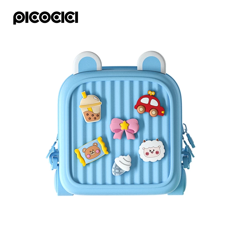 Picocici Children's Silicone Backpack K32 Blue