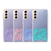 Funda Gel transparente purpurina Samsung S20 FE 4 -Colores