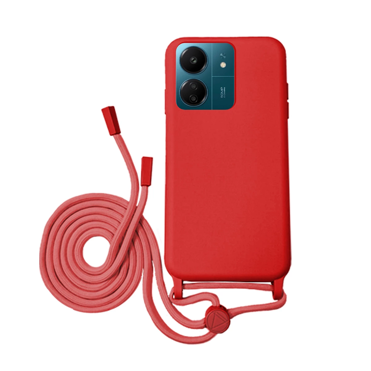 Funda suave con Cordón Xiaomi Redmi 13C 5-Colores