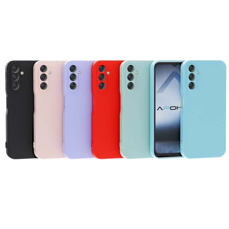 Samsung A15 Soft Silicone Case 7 Colors