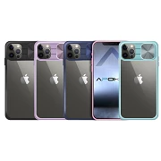 Funda Premium Anti-Golpe Gel iPhone 12 Pro Max con Cámara Cubierta Deslizante