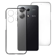 *Air Funda Doble Xiaomi Redmi Note 13 4G Silicona Transparente Delantera y Trasera