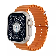 U9 Plus Orange Smartwatch-Uhr