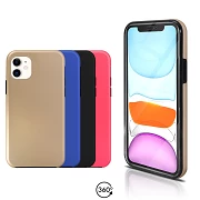 Case Double iPhone 11 Silicone Delantera and Trasera 360 - 4 Colors