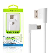 (Pack 20)Data Cable and Gamming Charge APOKIN USB 2.0 à micro USB Form L - 2 Couleurs