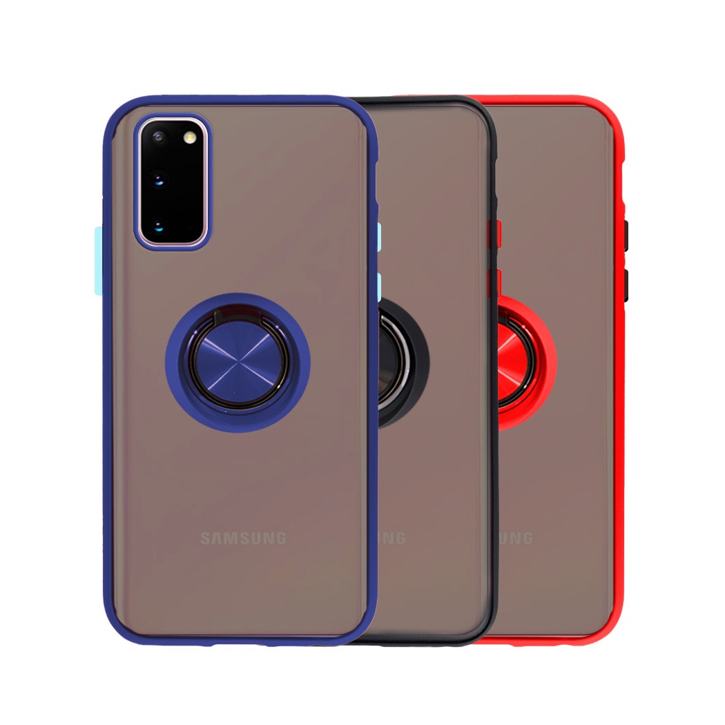 Funda Gel Google Pixel 8 Iman con soporte Smoked