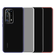 Gel Huawei P40 Pro Smoked case with color edge