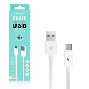 (Pack 20) Data and Charge Cable APOKIN USB 2.0 to Type C Quick Charge 30cm
