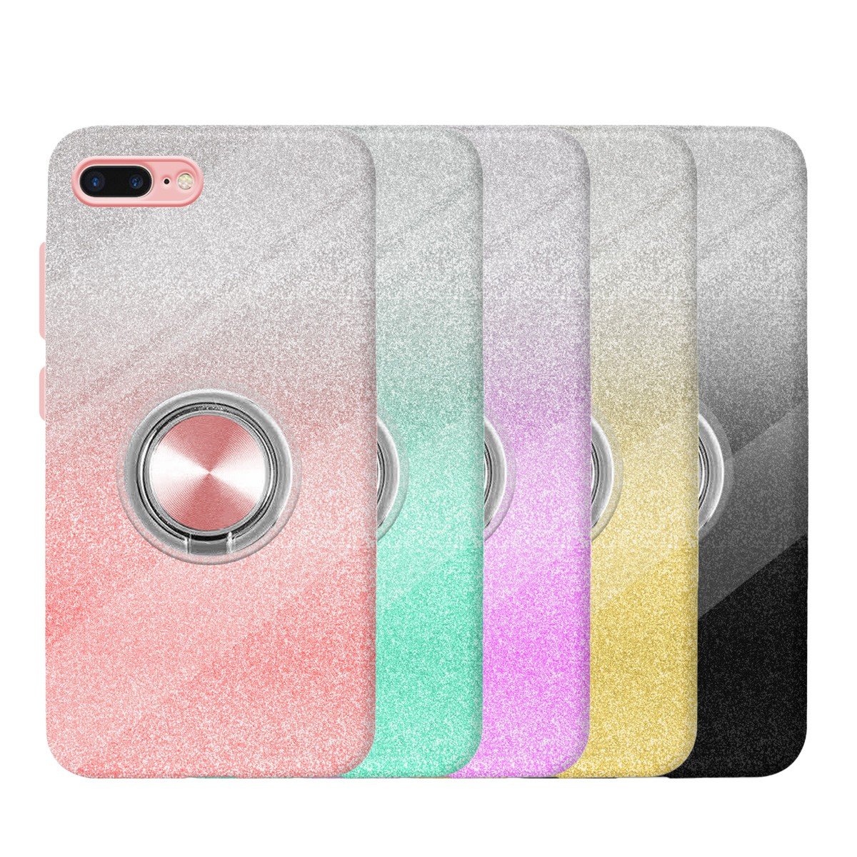 Funda Doble 360º Silicona Delantera y Trasera iPhone 8 Color Transparente