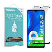 Full Glue Tempered Crystal 11D Premium Huawei P Smart 2020/2019 Black Curve Screen Protector