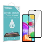 Full Glue Tempered Crystal 11D Premium Samsung Galaxy A41 Black Curve Screen Protector