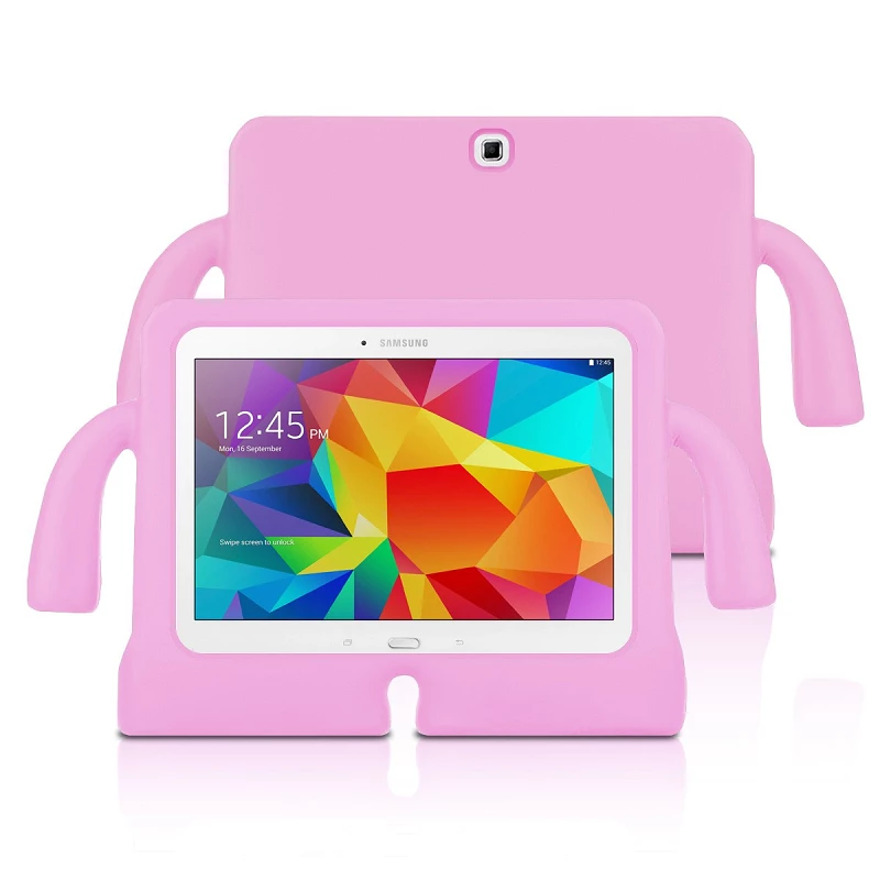 Acheter Coque Antichoc pour Samsung Galaxy Tab 4 10.1 T530 Silicone  Renforcé pour Enfants avec Coins Renforcés