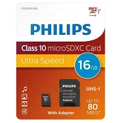 Carte microSD Philips 16gb Class10