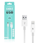 (Pack 20) Câble de charge et de données APOKIN USB 2.0 à Lightning Charge rapide 30cm