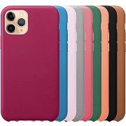 Caso Piel de couro compatível com IPhone 11 Pro 9-Colors