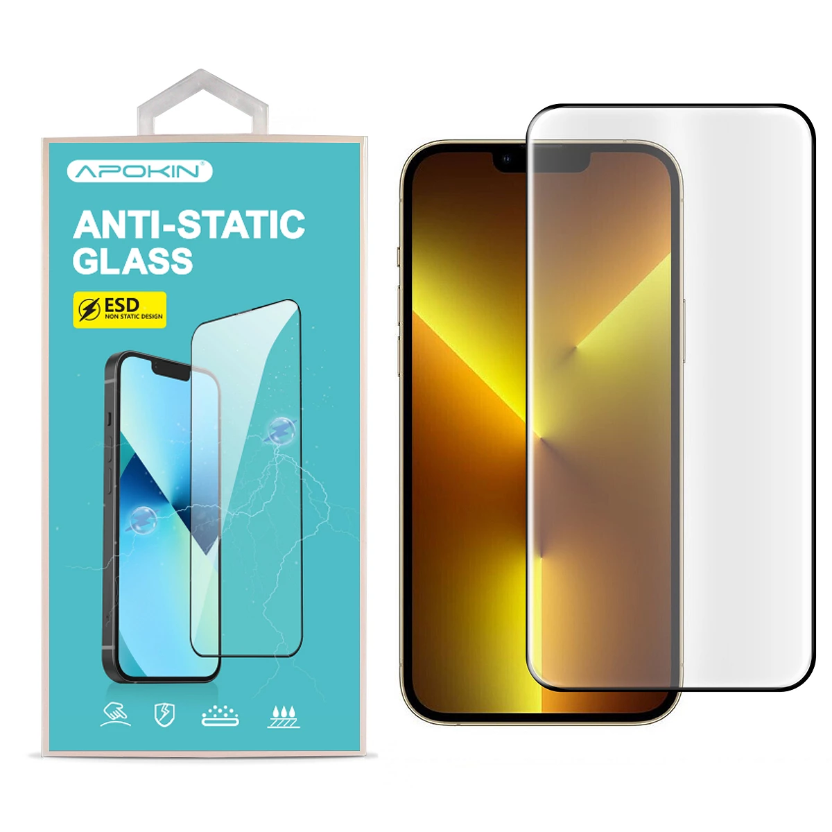 Comprar Protector pantalla completo full glue iPhone 12 Mini